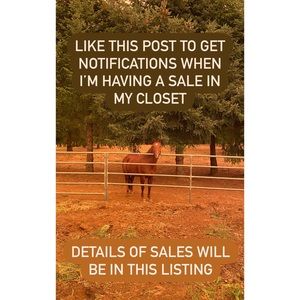 SALE NOTIFICATION